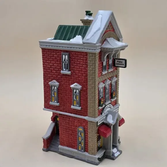 Department 56 Original Snow Village Finklea’s Finery Costume Shop 5405-4 Retired - Picture 3 of 16